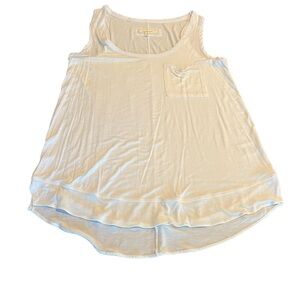 Pure + Good creamy White Tank Top Size Small.